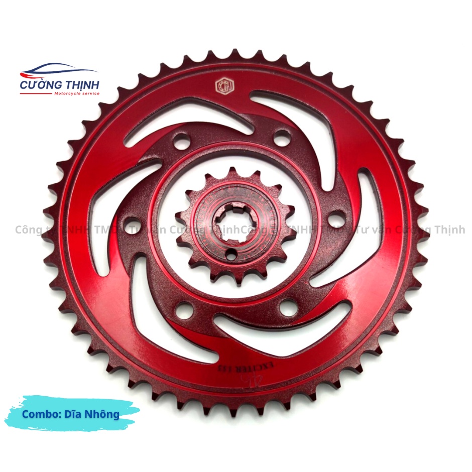 Nhông sên dĩa Exciter 155 - nhông sên dĩa - nhông sên dĩa exciter155 - nhông sên dĩa ex  - exciter 155 – nhông sên đĩa