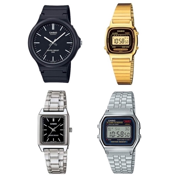 Đồng hồ Casio nam nữ chống nước chính hãng
