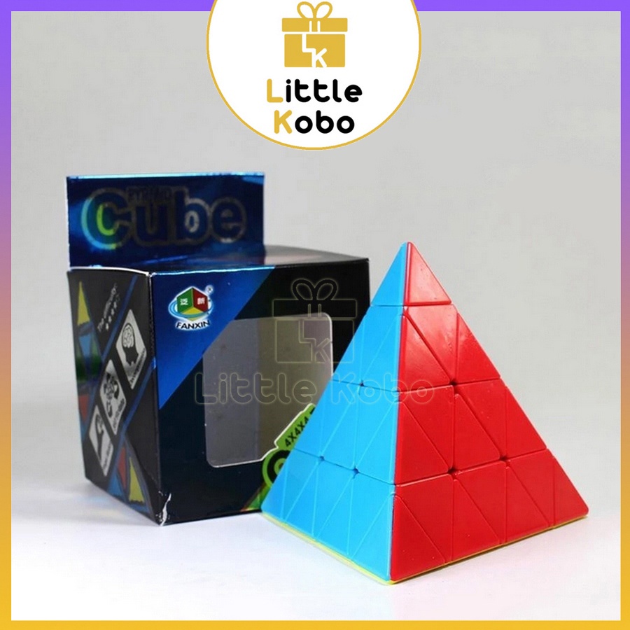 Rubik Biến Thể Fanxin Master Pyraminx 4x4 Pyramind 4 Tầng Rubic Tam Giác Đồ Chơi Trí Tuệ thumbnail