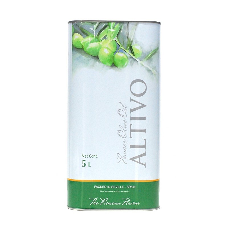 5Lit - date mới- Dầu oliu nguyên chất tinh luyện 100% từ quả oliu - Dầu oliu 5Lit siêu ngon