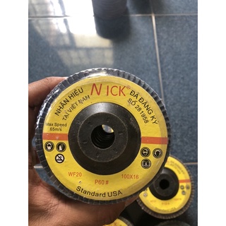 Nhám xếp tròn 100mm