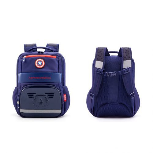 Ba lô học sinh tiểu học Captain Xanh Navy 31*17*40 BA5183A