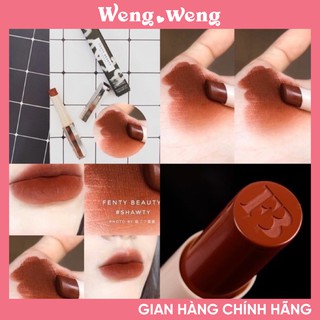 (On Sale) Son thỏi Fenty Beauty By Rihanna Plush Matte Lipstick SHAWTY / FRECKLE FIESTA / MA'DAMN