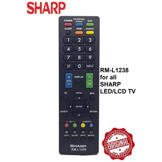 REMOTE ĐIỀU KHIỂN TIVI SHARP RM-L1238 CHO TẤT CẢ CÁC DÒNG TIVI SHARP