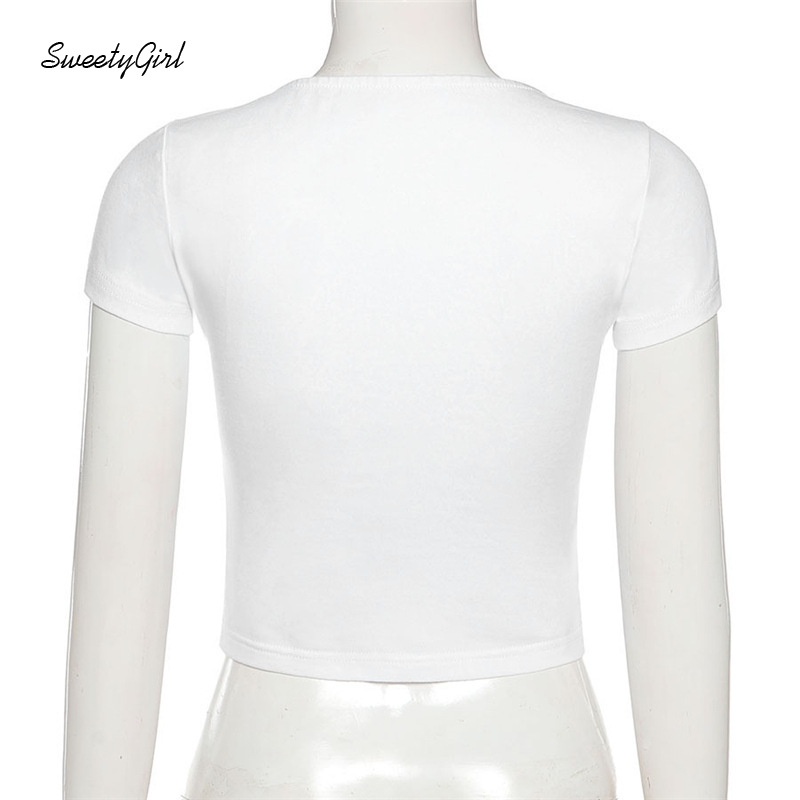 Áo Croptop Cổ Tròn Tay Ngắn Dáng Ôm In Họa Tiết Caro Thời Trang Cho Nữ