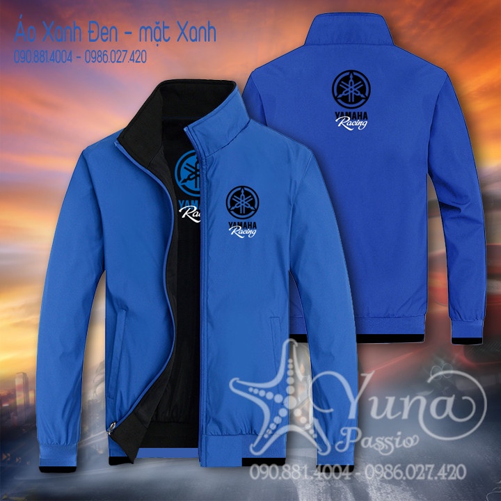 ÁO KHOÁT DÙ NAM NŨ 2 LỚP CAO CẤP THÊU YAMHA