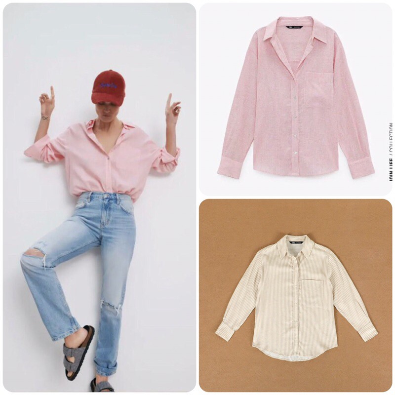 SƠMI LINEN SỌC VNXK (Tiny store)