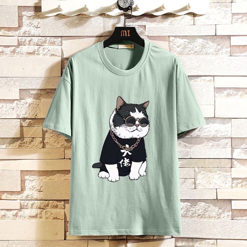 Áo thun nam nữ - Áo phông nam nữ Unisex tay lỡ form rộng Oversize chất vải 100%COTTON mát mềm mịn AT40