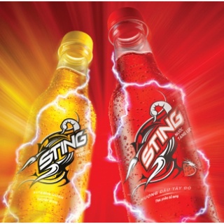 Nước ngọt có ga Sting (1 vỉ 6 chai)