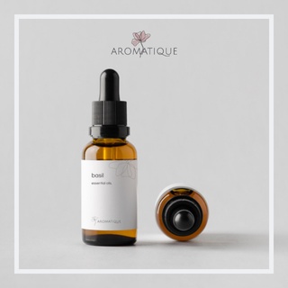 Tinh Dầu Húng Quế Basil Nguyên Chất Thiên Nhiên xông thơm phòng, massage thư giãn, Chai 10ml