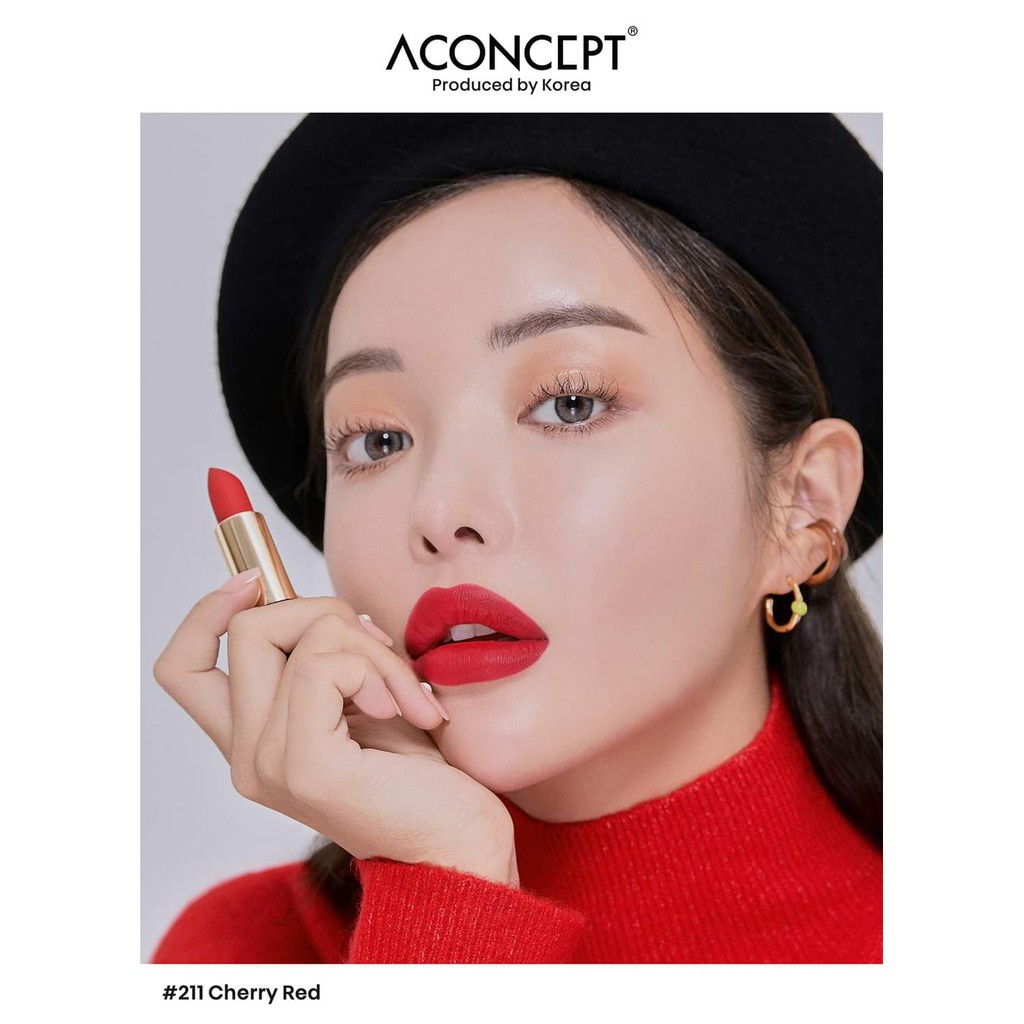 Son Lì Aconcept Velvet Lipstick Hàn Quốc | BigBuy360 - bigbuy360.vn