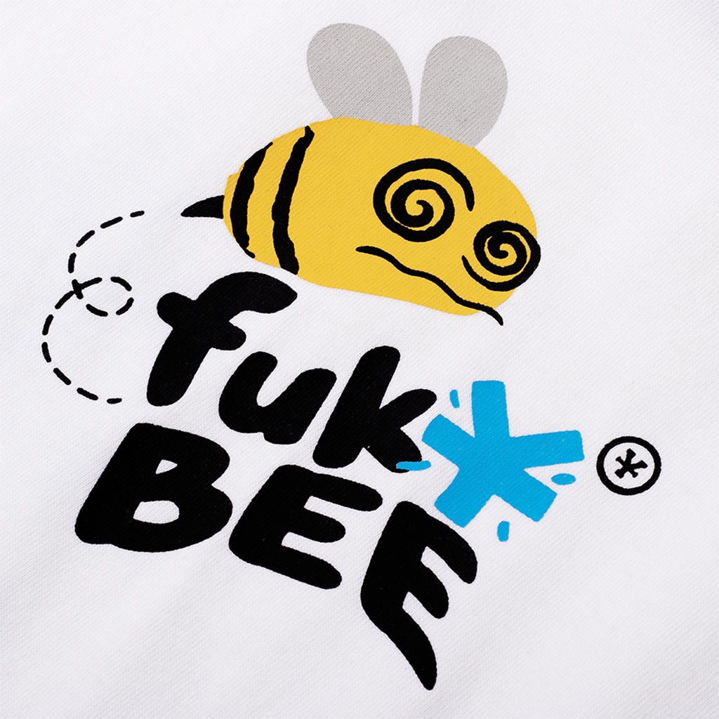 DirtyCoins Áo thun Fukybee T-shirt - White