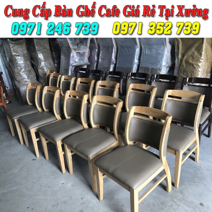 Ghế gỗ cafe cao cấp giá rẻ