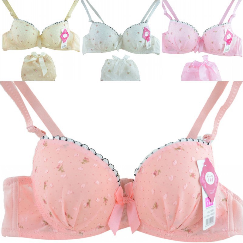 Áo ngực nữ vải cotton có gọng quyến rũ