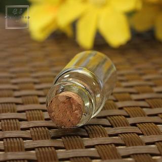 Bộ 10 Lọ Thuỷ Tinh Nút Bần 1ml