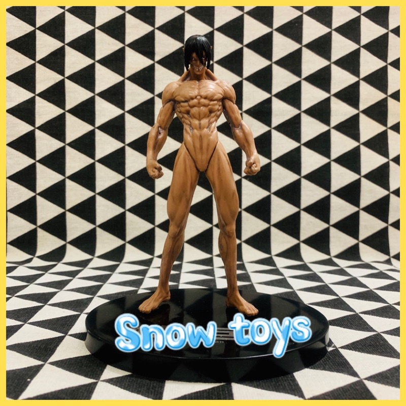 Mô hình Attack On Titan - Titan tiến công Attack Titan - Eren Yeager - Đại chiến Titan - 15cm
