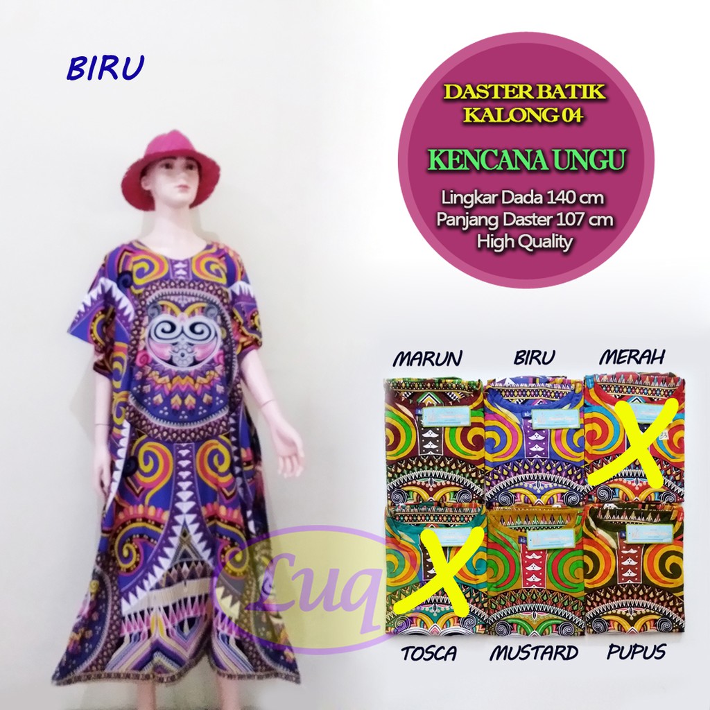 (Hàng Mới Về) Kem Dưỡng Da Kalong Batik Kencana Ungu 04 | Dây Chuyền Mặt Hình Dơi Độc Đáo
