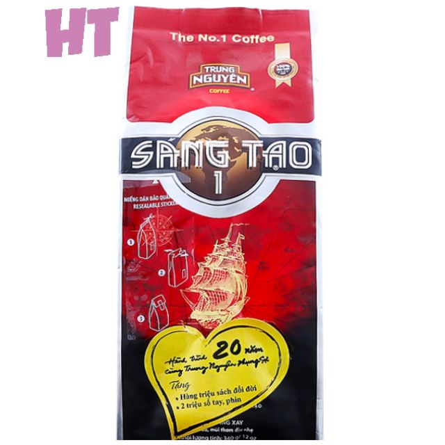 Cafe Trung Nguyên Sáng Tạo 1 340g