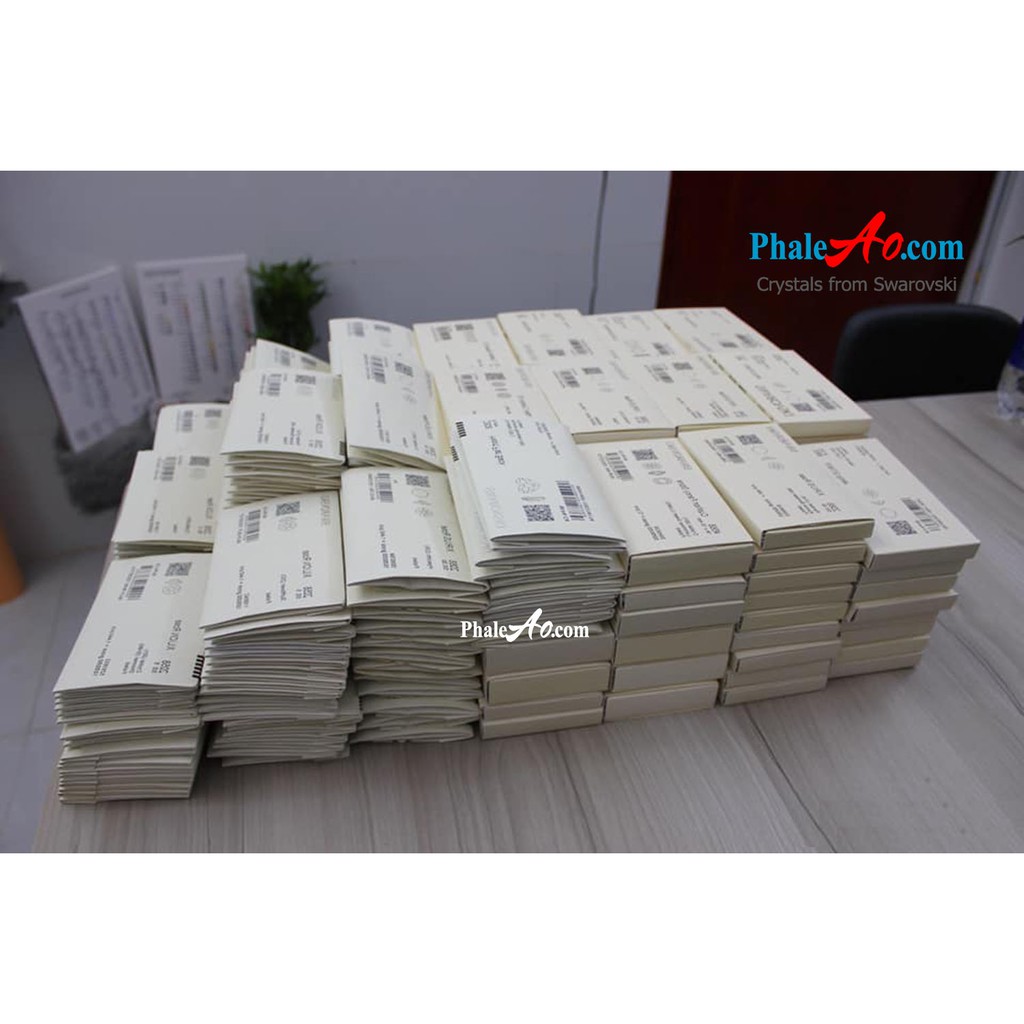 SWAROVSKI Pha lê Áo hạt tròn 4,6,8,10ly - 5000 classic bead 001AB Crystal Aurore Boreale, tặng dây xỏ - PhaleAo