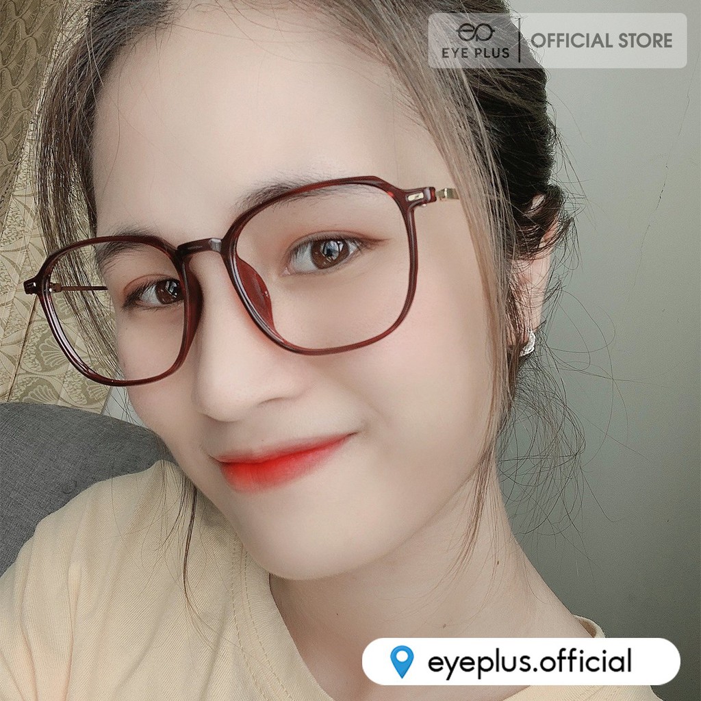 Gọng kính cận nam nữ thời trang EYE PLUS càng kim loại siêu mảnh N240-2172 | BigBuy360 - bigbuy360.vn