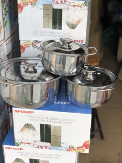 Bộ nồi sharp 3c