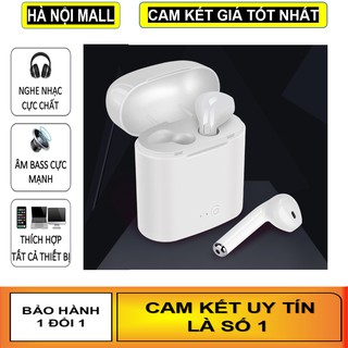 Tai nghe bluetooth, Tai Nghe Bluetooth i7S/i11TWS/i12TWS (Màu Trắng)- Tai Nghe i7S, Tai nghe i11, Tai Nghe i12 (HNM1)