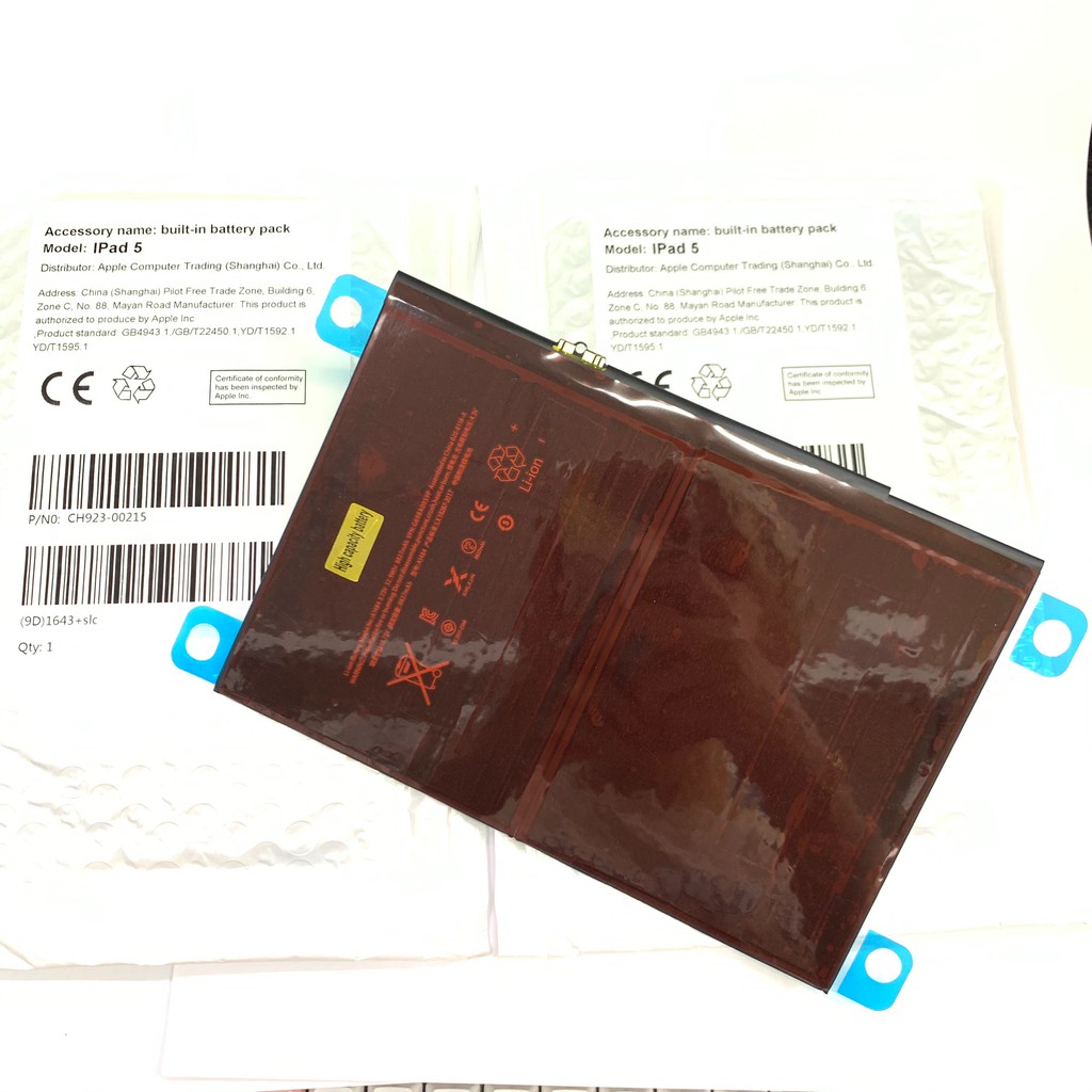 PIN APPLE IPAD 5 - AIR 1 - A1484 - 8820mAh - BẢO HÀNH 3 THÁNG - 1 ĐỔI 1 .