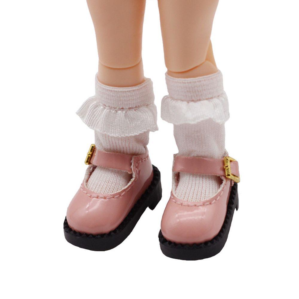 AVOCADO Ob11 1/12 Giày Da Búp Bê Thủ Công,giày Da Màu Cầu Vồng Nhỏ Xinh Xắn Làm Thủ Công Cho Phụ Kiện Búp Bê Mini