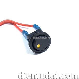 Nút Nhấn Bập Bênh ON/OFF 12V 23mm KCD1