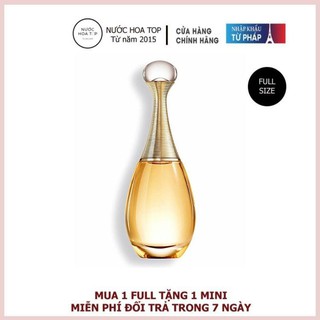 ~ 𝐍ƯỚ𝐂 𝐇𝐎𝐀 𝐓𝐎𝐏 ~ Nước Hoa Nữ Chính Hãng Dior Jadore EDP 100ml lưu hương 12h