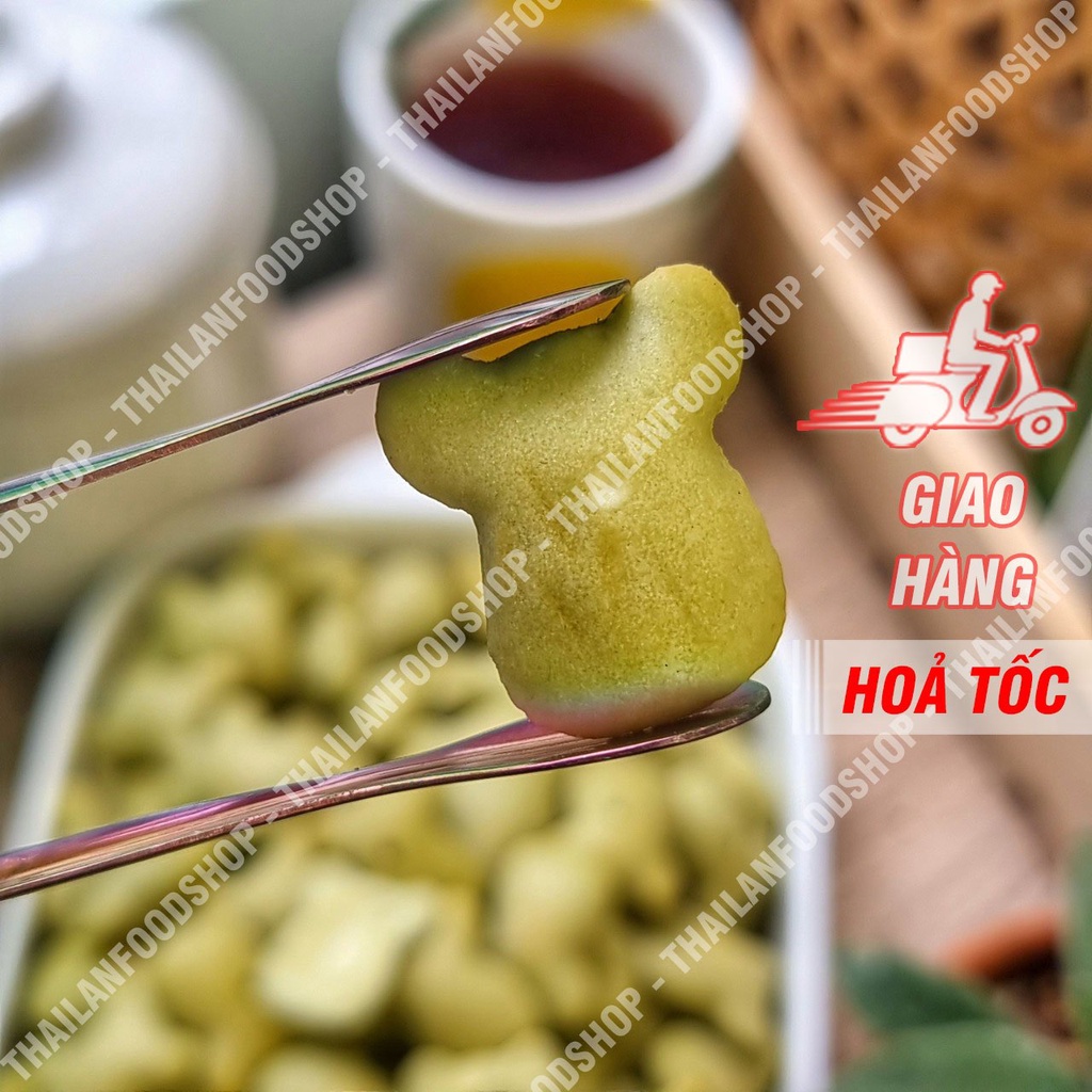 Bánh Gấu Chùm Ngây Nhân Kem Hiệu Moringa Lon 300gr