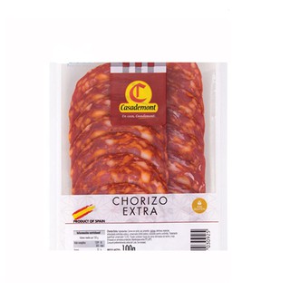 Thịt nguội Salami Chorizo Pamplona Lonch hiệu Casademont 100g