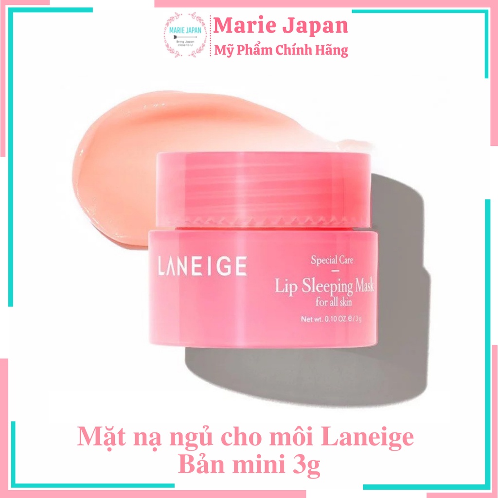 Mặt nạ ngủ cho môi Laneige Lip Sleeping Mask 3g hương berry Hàn Quốc