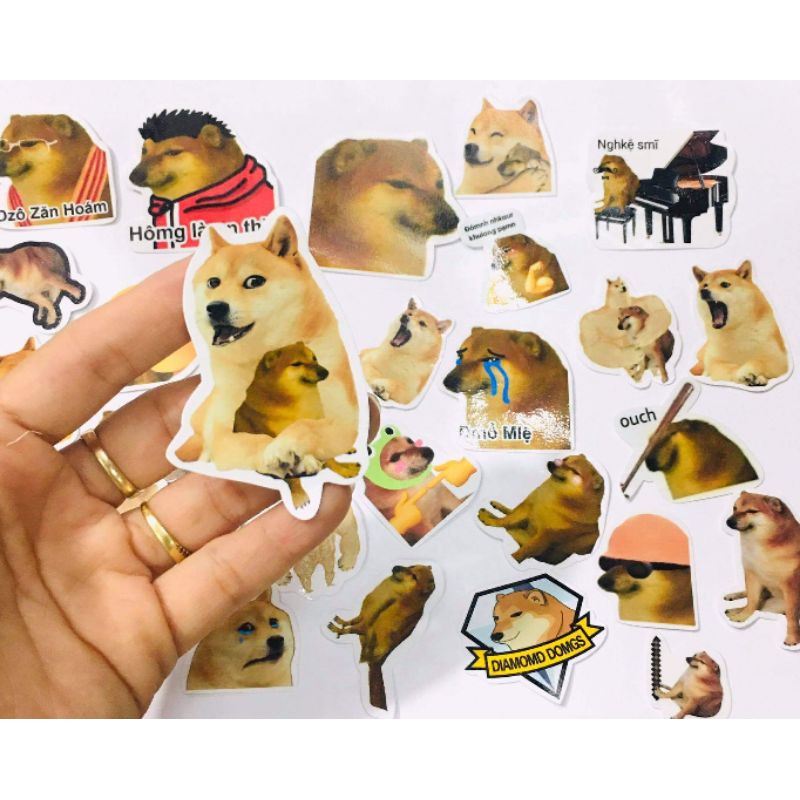 Sticker cheems meme