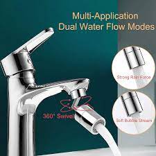 Đầu vòi nước thông minh xoay 720 độ (chất liệu  : Đồng , mạ crom)