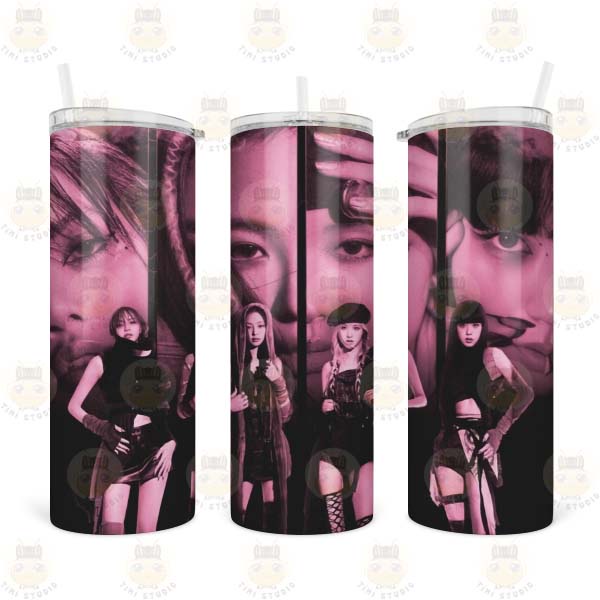 Bình Nước Giữ Nhiệt Hình Black Pink - Ly Giữ Nhiệt Hình Black Pink - Cốc Giữ Nhiệt Hình Black Pink - Tỉ Mỉ Studio