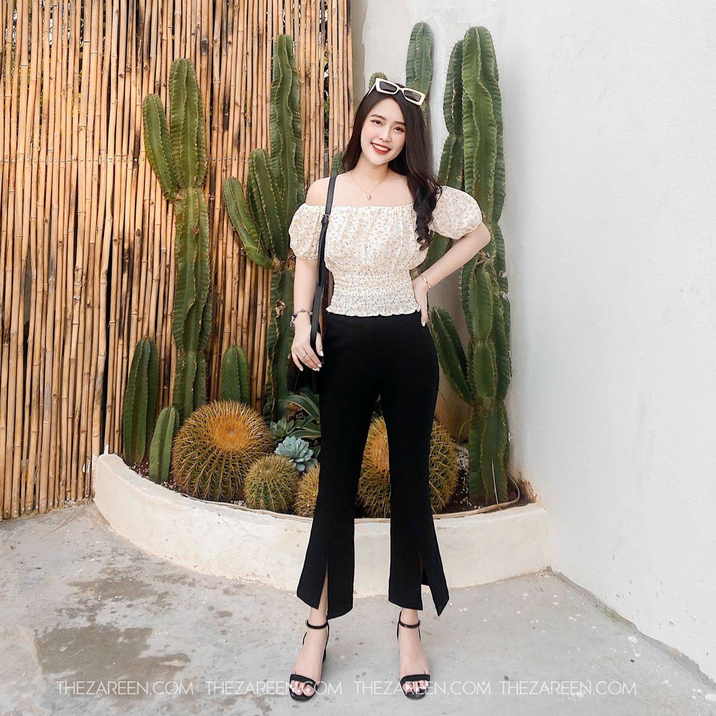 QUẦN TÂY LỬNG FORM LOE XẺ LAI ZAREEN TRS11 | BigBuy360 - bigbuy360.vn