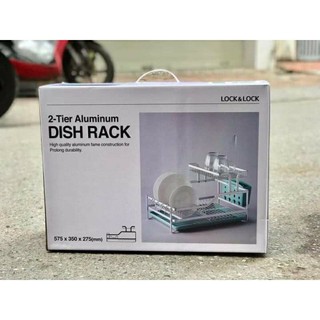 Kệ Úp Chén Bát (Kệ Chén Dĩa) 2 Tầng Lock&Lock LDR204 (hàng chính hãng)