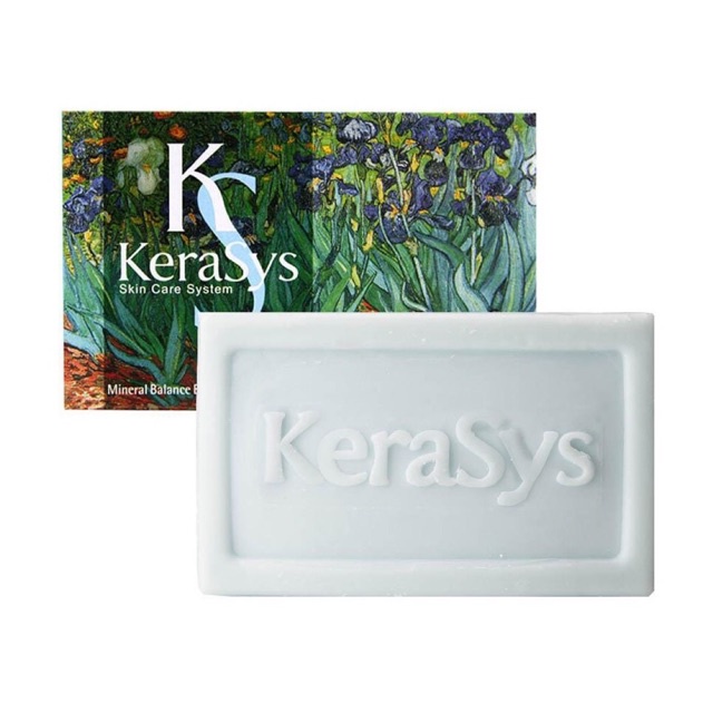 XÀ BÔNG TẮM DƯỠNG DA KERASYS (DÀNH CHO DA DẦU) 100gr