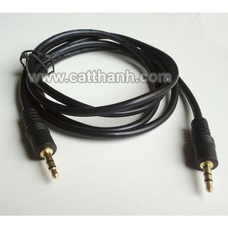 Dây loa nối dài 2 đầu dương 3.5mm dài 1.5m | Cực Chuẩn Lõi đồng không nhiễu rè NEW