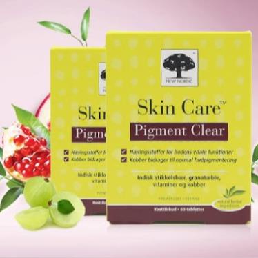 {NHẬP} Skin Care Pigment Clear New Nordic – Hỗ trợ Giảm Thâm Nám, tàn nhang, giúp da trắng sáng, đều màu (60 Viên)