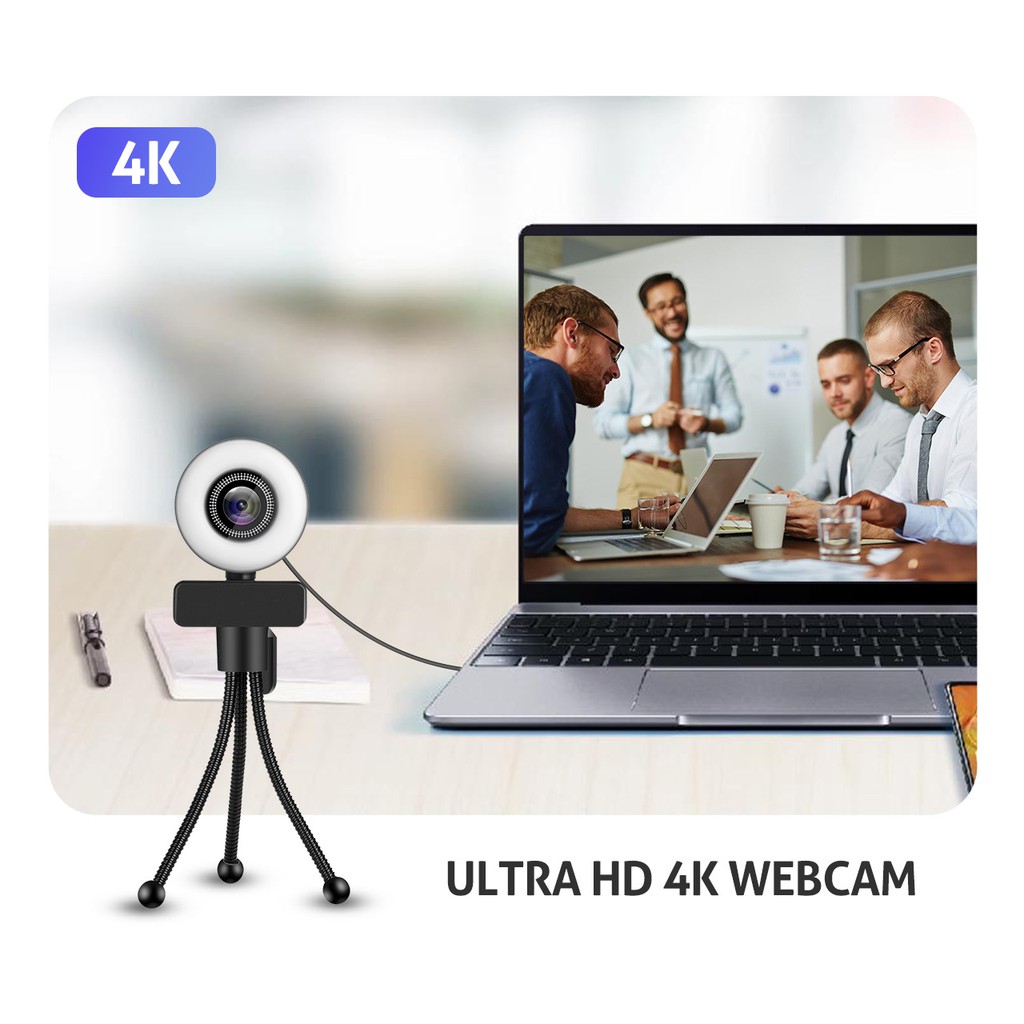 Webcam Có Mic Độ Phân Giải 1080p Chất Lượng Cao Có Led Trợ Sáng | BigBuy360 - bigbuy360.vn