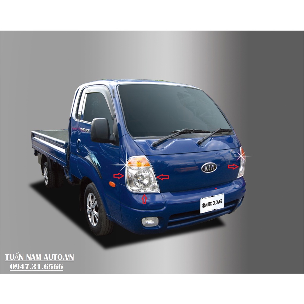 Ốp Viền Đèn Pha Bonggo, K200, K250, K150 (Hàn Quốc Cao Cấp)