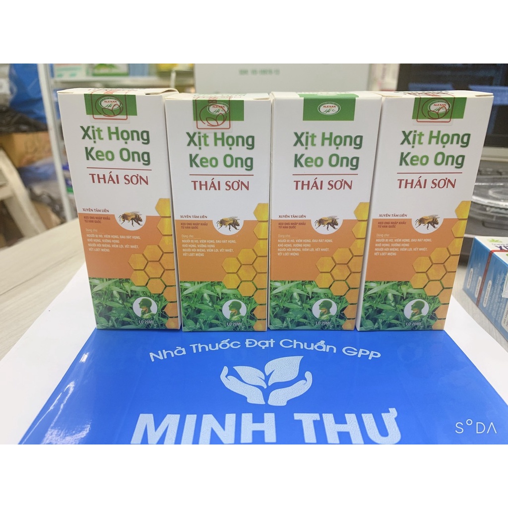 Xịt Họng Keo Ong Thái Sơn chai 20ml