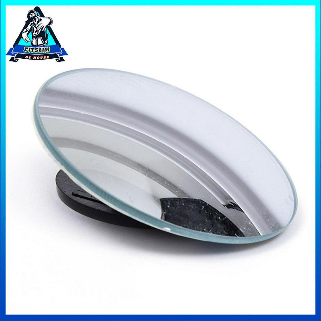 Gương chiếu hậu tự động HD không viền Gương tròn nhỏ Gương chiếu hậu điểm mù