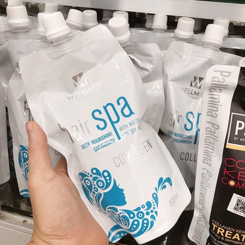 Kem Hấp Phục Hồi, Dầu Xả Tóc WELLMATE HAIR SPA 500ml