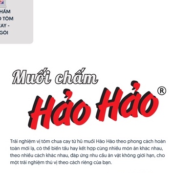 Muối chấm Hảo Hảo hũ 120g