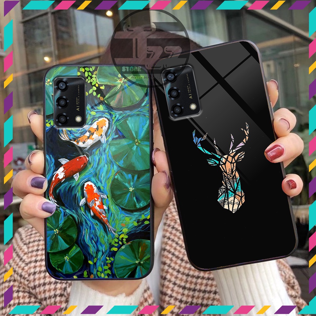 Ốp lưng KÍNH Oppo A95 / A74 in hình 3D THƯ PHÁP ĐỘC ĐÁO - RẺ - ĐẸP - CHẤT LƯỢNG CAO