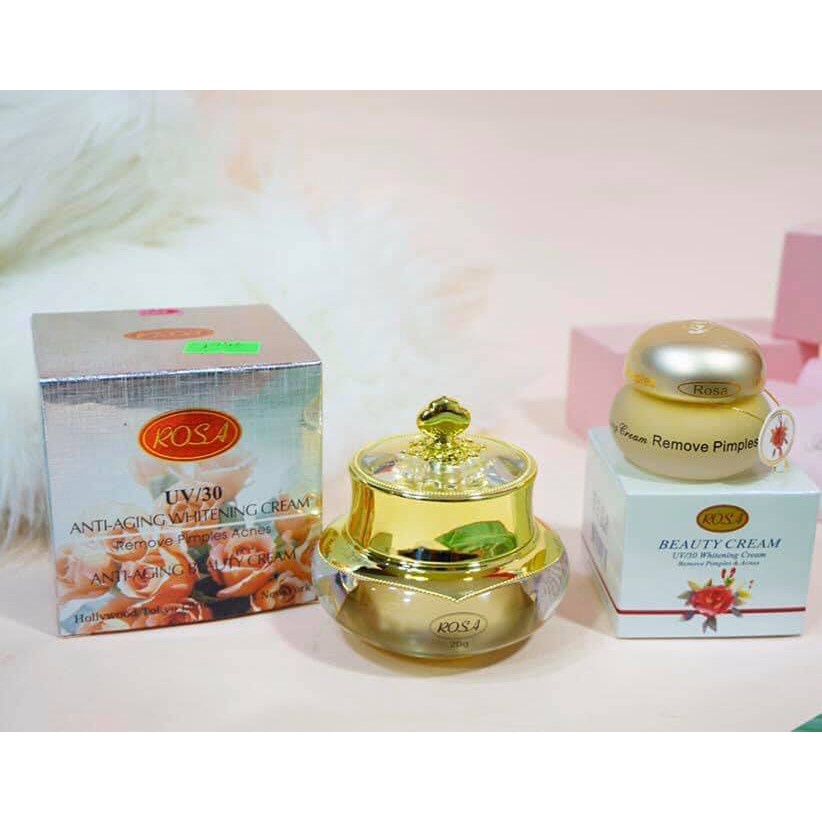 KEM ROSA  CHỐNG LÃO HOÁ UV/30 ANTI-AGING WHITENING CREAM 20G - CHỐNG LÃO HOÁ - CHỐNG NHĂN