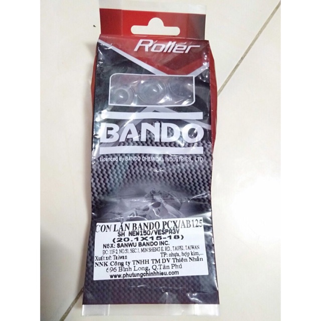 Bi Nồi Bando cho xe Airblade 125/ PCX 125/ Click 125/ Vario 125,...